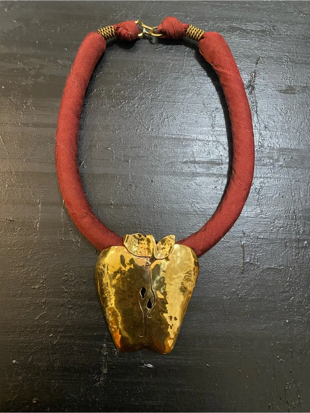 🍎✨Unique, apple necklace